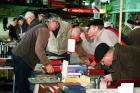 Ansichtskarten Briefmarken und Münz BÖRSE im Berliner Ostbahnhof am 23. 3. 2022