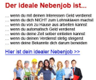 Suchst du den idealen Nebenjob