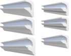 Polystyrol FL6 100x60 Stuckleiste Lichtprofile LED indirekte Beleuchtung Neuware
