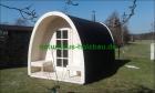 Sauna Pod massives Naturhaus Saunapod in 46 mm und 58 mm Wandstärke massive Sa
