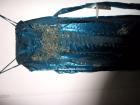 Abendkleid türkis gr. 46 mit schulerschal. neu