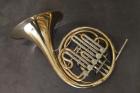 Hans Hoyer Bb/ F - Waldhorn Goldmessing 3 2 Ventile inkl. Koffer