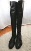 DamenOverknee-Stiefel Overknee-Stiefel Größe 40 schwarz unten mit Reißverschluss