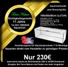 Aquarium Handel 160x50x50cm ca. 400 L