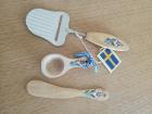 3 Teiliges Besteck Käsehobel Kaffeelöffel Buttermesser