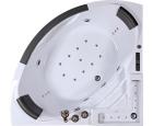 Badewanne Wanne Whirlpool Jacuzzi Eckwanne LED Acryl Lichttherapie 140x140x62 Ba