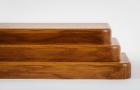 FENSTERBRETT EICHENHOLZ MASSIVHOLZ FENSTERBANK POLIERT FARBE WÄHLBAR 85x28x4cm