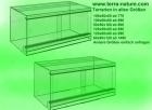 Terrarium 120x60x60 super Günstig Glas 109Euro