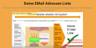 Deine EMail Adressen Liste