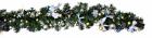 LED-Tannengirlande mit 40 cool light LED circa 270 x 15 cm