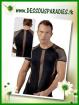 Herren-Netz-T-Shirt schwarz nur Euro 34 95