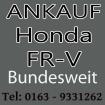 Auto verkaufen Honda FR-V - Motorschaden Unfallschaden