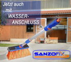 Straßenbesen - Sanzofix-Besen der mit der Schaufel