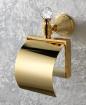 Vergoldeter Toilettenpapierhalter Poesia