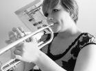 . play the trumpet