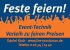 Beschallungsanlage / Musikanlage mieten in Neuwied Rengsdorf Koblenz Andernac