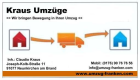 Umzug Umzüge Umziehen preiswert - Kraus Umzüge -