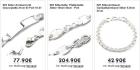 Silber Schmuck Ringe Armbänder Collier aus Italien