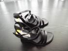 Schwarze hochhackige Riemchen Damen Schuhe zu verkaufen
