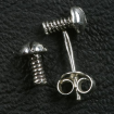 Ohrstecker Schraube aus Sterlingsilber
