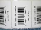 Asset tags Labels sticker designing Software with color and background editin