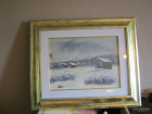Wandbild Motiv-Winterlandschaft
