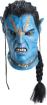 Faschingsmaske Kostüm AVATAR Jake Sully Maske Latex DELUXE